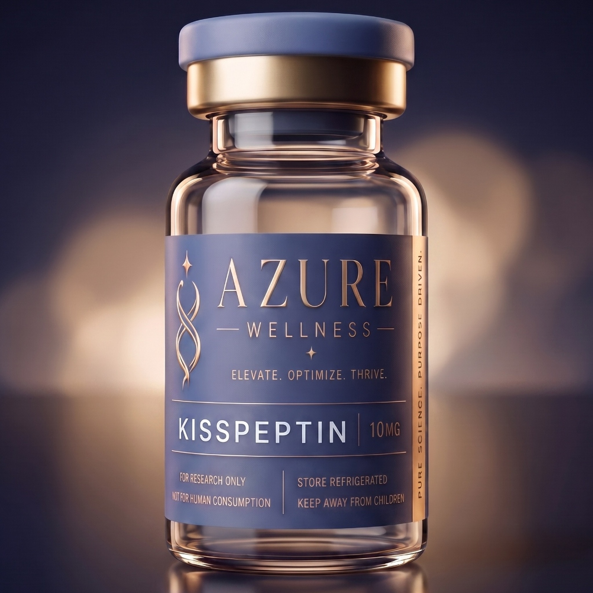 Azure Wellness Kisspeptin research vial